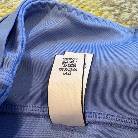 NWT Victorias Secret Essential Pocket Lace-Up Back Legging Medium NEW Periwinkle - Picture 10 of 11